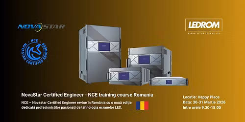 NovaStar Certified Engineer - NCE Romania 2026