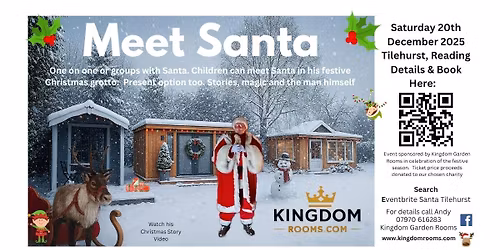 Meet Santa in his Grotto