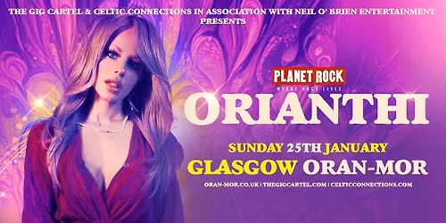Orianthi \/\/ Glasgow Oran - Mor
