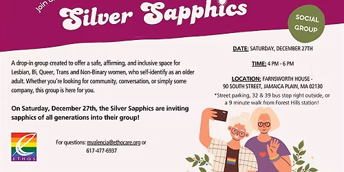 Intergenerational Sapphics group!