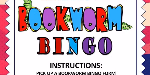 2026 Reading Challenge: Bookworm Bingo