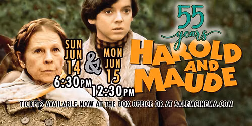 Harold And Maude at Salem Cinema