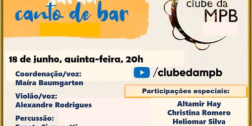 Sarau Canto de Bar  edi\u00e7\u00e3o especial II Parangol\u00e9 