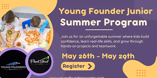 Entrepreneurship, Life skills & Leadership Summer Program (9-14 yrs old)