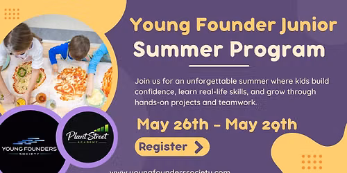 Entrepreneurship, Life skills & Leadership Summer Program (9-14 yrs old)