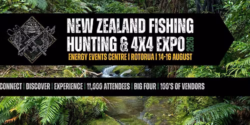Rotorua -  New Zealand  Fishing Hunting & 4X4 Expo