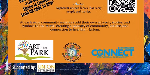 HARLEM WELLNESS ON THE MOVE: COME CREATE OUR COMMUNITY TRAVELING MURAL