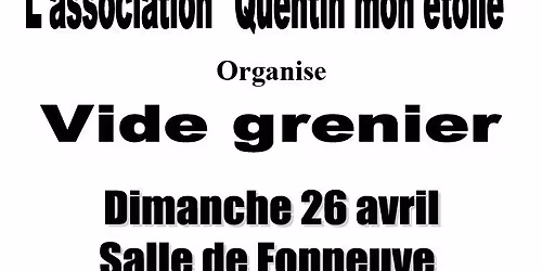 vide grenier 