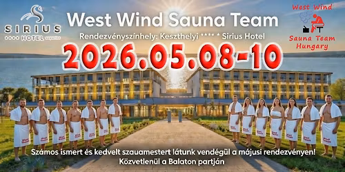 2026.05.08-10.\ud83e\uddd6\u200d\u2642\ufe0f SZABADNAPOS SZAUNAMESTEREK\ud83e\uddd6\u200d\u2642\ufe0fSirius Hotel