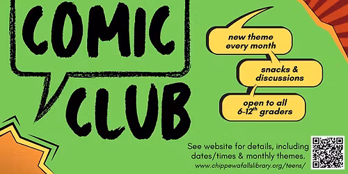 Teen Comic Club - December