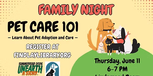 Family Night: Pet Care 101