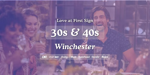 Winchester Singles Night, 30s & 40s | The Stable | Love at First Sign