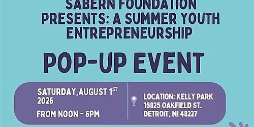 YOUTH ENTREPRENEURSHIP POP-UP VENDOR EXPERIENCE!