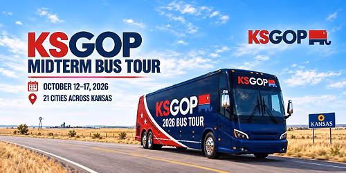 2026 KSGOP Midterm Bus Tour \u2014 Leavenworth