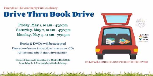 Drive Thru Book Drive
