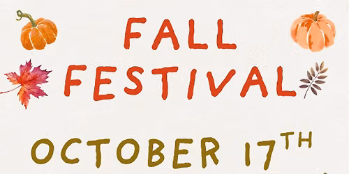 Trunk or Treat and Fall Party