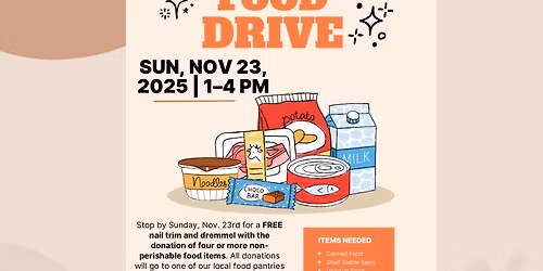 Bowties Food Drive