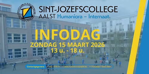 Sint-Jozefscollege - Infodag 2026