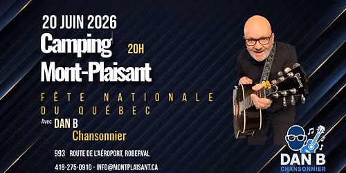 Fête nationale - Camping Mont-Plaisant, Roberval