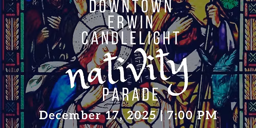 Erwin Candlelight Nativity Parade