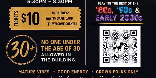 Grown Folks Happy Hour 30+