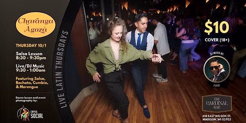 CHARANGA AGOZ\u00c1 At The Cardinal! (10\/01\/26)