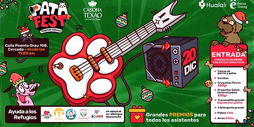 PATAFEST \ud83d\udc3e Segunda edici\u00f3n