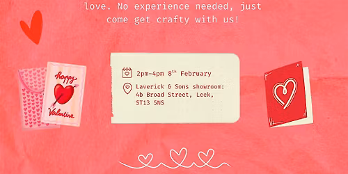 Handmade Valentine Card Making