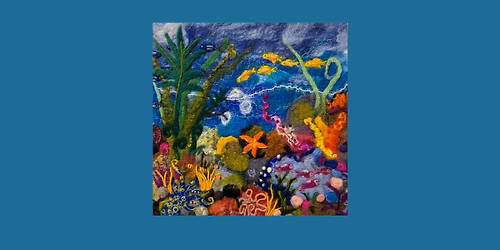 Coral Reef Felted Picture workshop with Eve Marshall