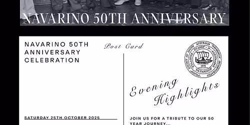 Navarino 50-Year Anniversary Celebration