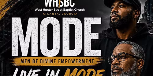 MODE - Men Of Divine Empowerment Men's Ministry Kickoff