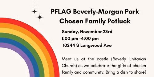 Chosen Family Potluck: PFLAG Beverly-Morgan Park 