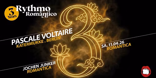 3 Years Rythmo Rom\u00e1ntico w\/ Pascale Voltaire (Katermukke . Berlin)