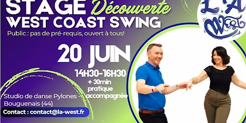 Stage \u00ab D\u00e9couverte du WCS \u00bb Samedi 20\/6 \u00e0 14h30 (2h30)