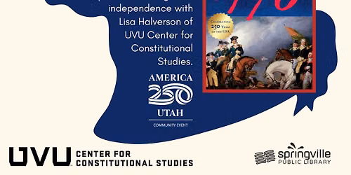 UT Together: Reading 1776 with UVU Center for Constitutional Studies