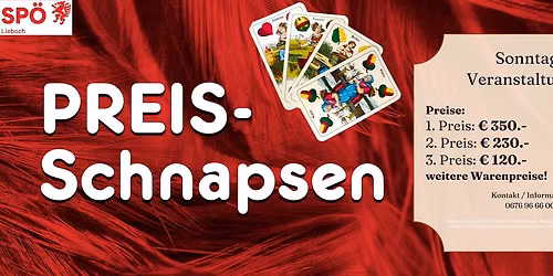 Preisschnapsen der SP\u00d6 Lieboch