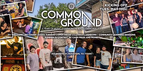 Common Ground 2026 | EVERY TUESDAY STARTING 5.19.2026 | NOW AT RAVEN TOWER
