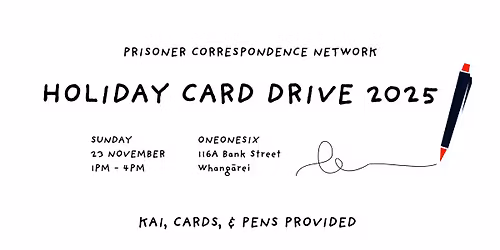 PCN Holiday Card Drive 2025: Whang\u0101rei