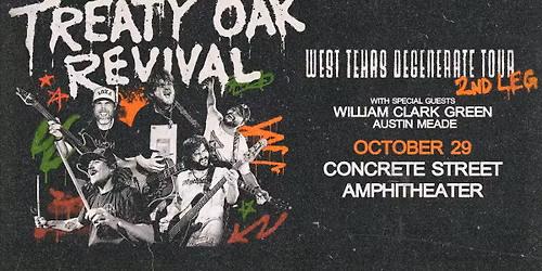 TREATY OAK REVIVAL @ Concrete Street Amphitheater | Corpus Christi, TX