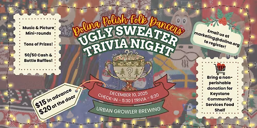 Ugly Sweater Trivia Night