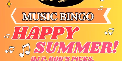 MUSIC BINGO!