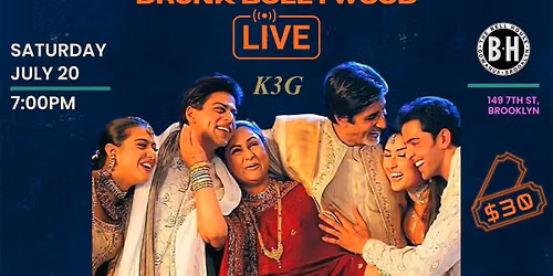 Drunk Bollywood Live - Brooklyn