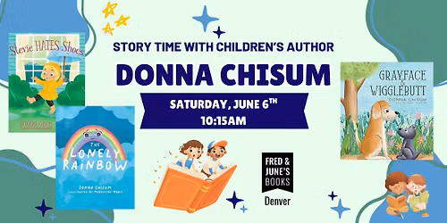 Story Time Popup with Children's Author Donna Chisum