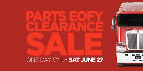 Parts EOFY Clearance Sale!