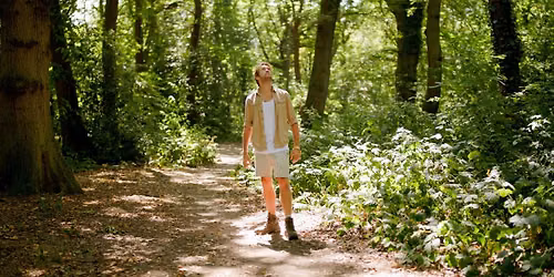 Langdon Walk with Man About Country