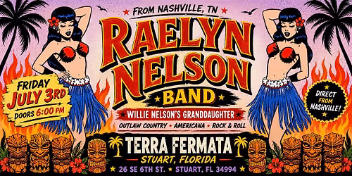 Raelyn Nelson live at Terra Fermata July 3!!