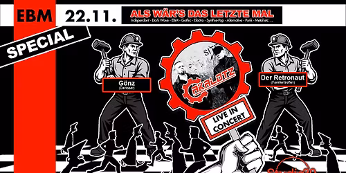 ALS W\u00c4RS DAS LETZTE MAL - EBM SPECIAL mit AKALOTZ (live)
