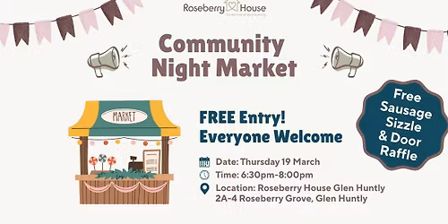 Community Night Market @ Roseberry House