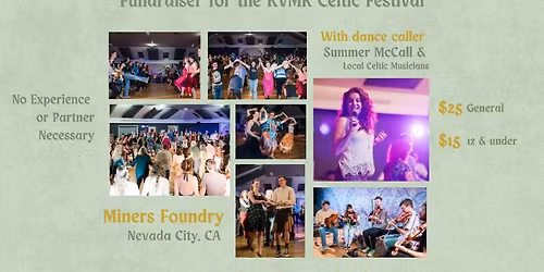 KVMR Celtic Festival Ceilidh Dance Fundraising Event