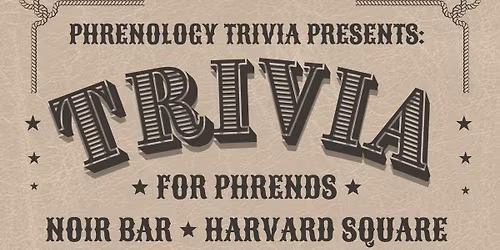 Sunday Trivia Nights!